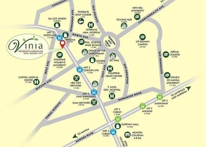 Apartment Vinia Residences Versaflats- Cozy In Quezon Near Mrt